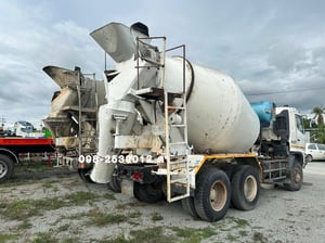 🔥สิบล้อโม่ปูน HINO FM1A 330 แรง ปี 2555(0741,9081)