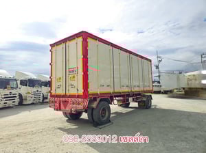 👉หางพ่วงตู้สิบบาน สองเพลา อู่ ปิติ ปี 2565(3634)