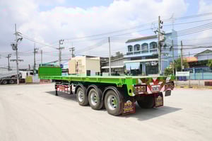 หางพื้นเรียบ สามเพลา อู่ ส.สมบัติ ปี 2561 (5529)