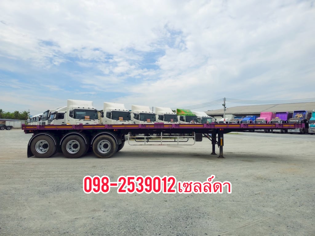  หางพื้นเรียบ สามเพลา อู่ panusmawim ปี 2555(7198)