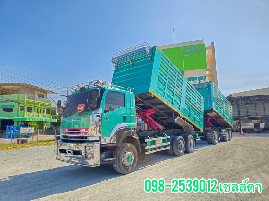 สิบล้อดั้มพ์ ISUZU FXZ 360 แรง ปี 2566(4795,4796) สิบล้อดั้มพ์ ISUZU FXZ 360 แรง ปี 2566(4795,4796)