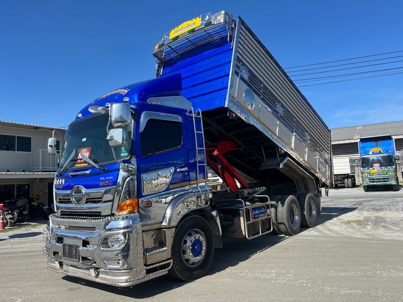 สิบล้อดั้มพ์  HINO FM1A 344 แรง ปี 2566 (2108)