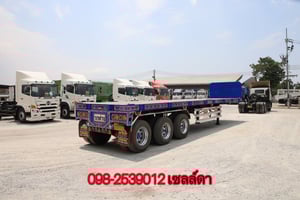 🔥 หางพื้นเรียบ สามเพลา อู่ CTT ปี 2565  (1885)