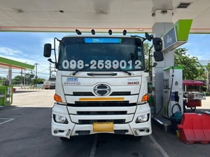 #สิบล้อโม่ปูน 7คิว เลขไมล์ 67,xxx Hino FM1A 344 ปี67(1834)