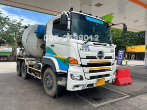 #สิบล้อโม่ปูน 7คิว เลขไมล์ 49,xxx Hino FM1A 344 ปี67(2081)