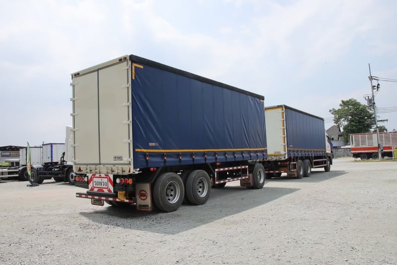 สิบล้อตู้ผ้าใบ HINO FL1A 344 แรง ปี 2567(5506,5507)