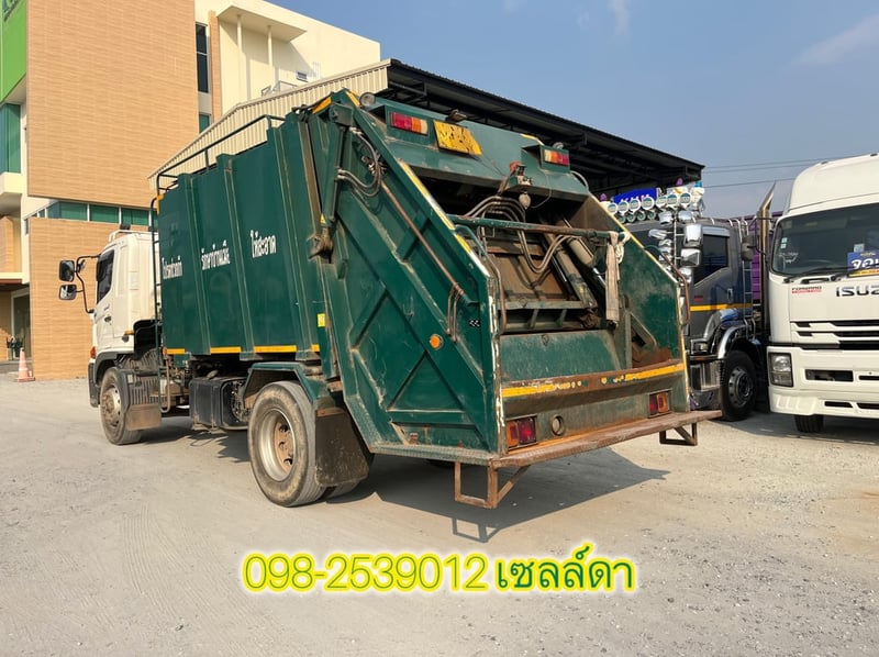 🚨รถบรรทุกขยะ 🚨 Hino FG8J 240 ปี66 (4084)