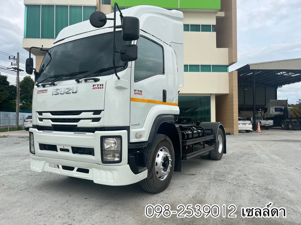 👉รถมือเดียวป้ายแดง หกล้อหัวลาก ISUZU FTR 240 แรง ปี 2563(7532) 👉รถมือเดียวป้ายแดง หกล้อหัวลาก ISUZU FTR 240 แรง ปี 2563(7532)