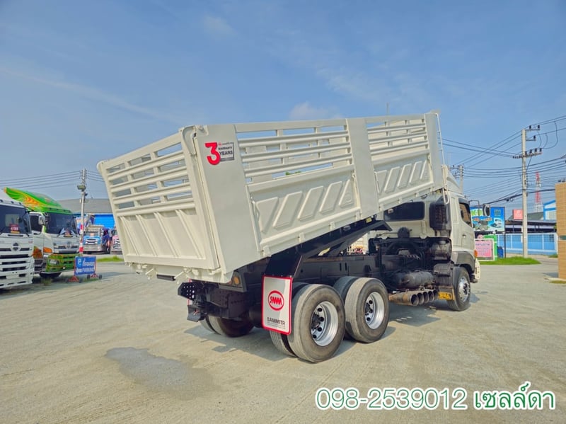 สิบล้อดั้มพ์ HINO FM1A 344 แรง ปี 2559(3775) สิบล้อดั้มพ์ HINO FM1A 344 แรง ปี 2559(3775)