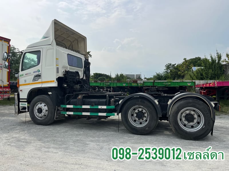 👉สิบล้อหัวลาก  HINO FM1A 344 แรง ปี 2556(3339)