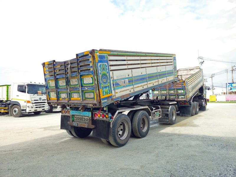 💚สิบล้อดั้มพ์ HINO FM1A 344 แรง ปี 2556(3163,3164)