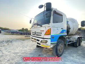 👉 สิบล้อโม่ปูน HINO FM1A 330 แรง ปี 2555 (1281)