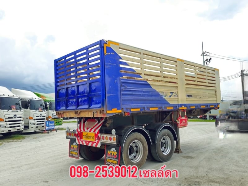 หางเซมิดั้มพ์ สองเพลา อู่ TNJ  ปี 2565(0824)