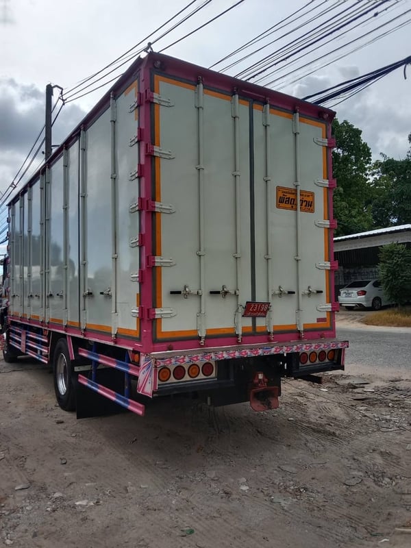 ❤️ฟรียางใหม่ 6 เส้น หกล้อตู้สิบบาน ISUZU FTR 240 แรง ปี 2565 (5322