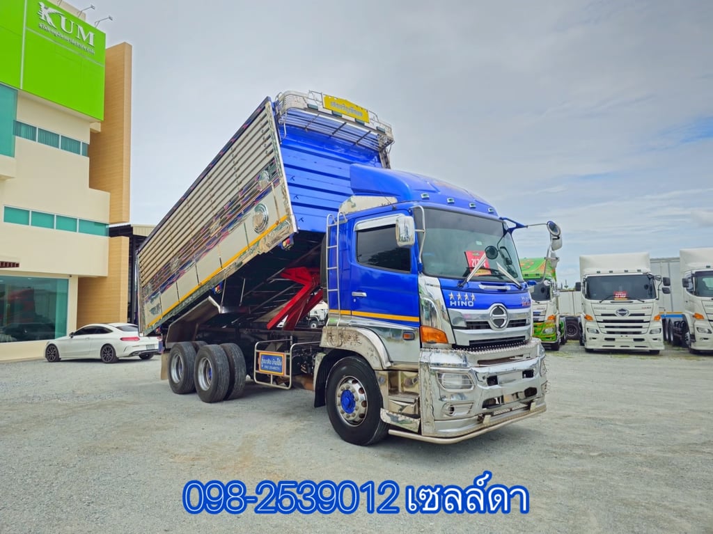 สิบล้อดั้มพ์ HINO FM1A 344 แรง ปี 2566(2108) สิบล้อดั้มพ์ HINO FM1A 344 แรง ปี 2566(2108)