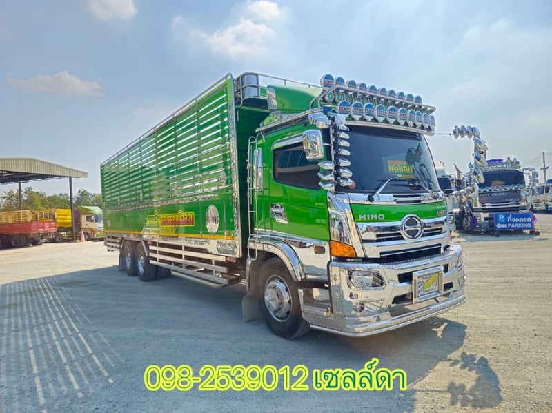 สิบล้อคอกสแตนเลส HINO FL8J 260 แรง ปี 2566(5115) สิบล้อคอกสแตนเลส HINO FL8J 260 แรง ปี 2566(5115)