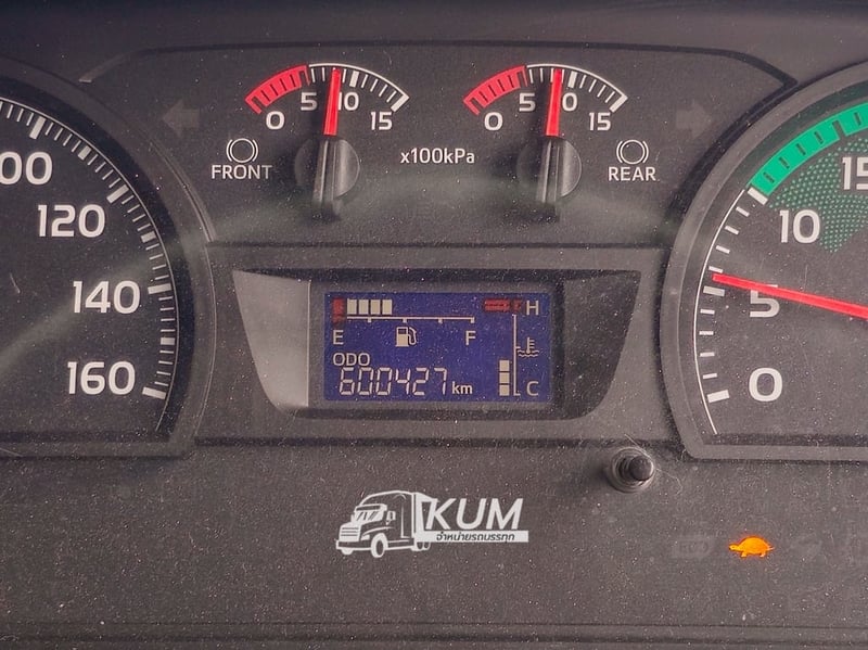  👉 สิบล้อพื้นเรียบ HINO FL8J 260 แรง ปี 2560 ( 1784)