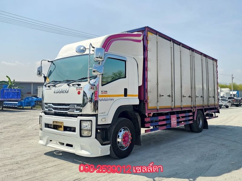 ❤️หกล้อตู้สิบบาน ISUZU FTR 240 แรง ปี 2565 (5322)