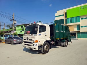 หกล้อบรรทุกขยะ  HINO FG8J 240 แรง ปี 2566 (484)