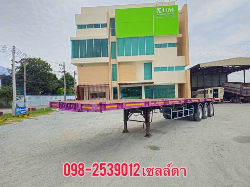 หางพื้นเรียบ สามเพลา อู่ panusmawim ปี 2555(7198)