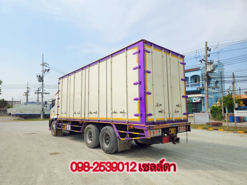 👉 สิบล้อตู้สิบบาน HINO FL8J 260 แรง ปี 2560(3133)