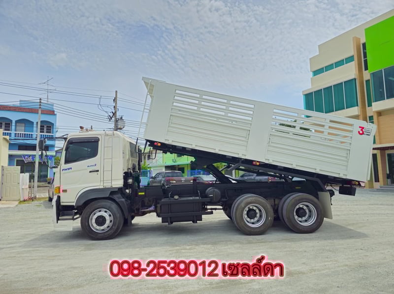 สิบล้อดั้มพ์ HINO FM1A 344 แรง ปี 2566(1506)
