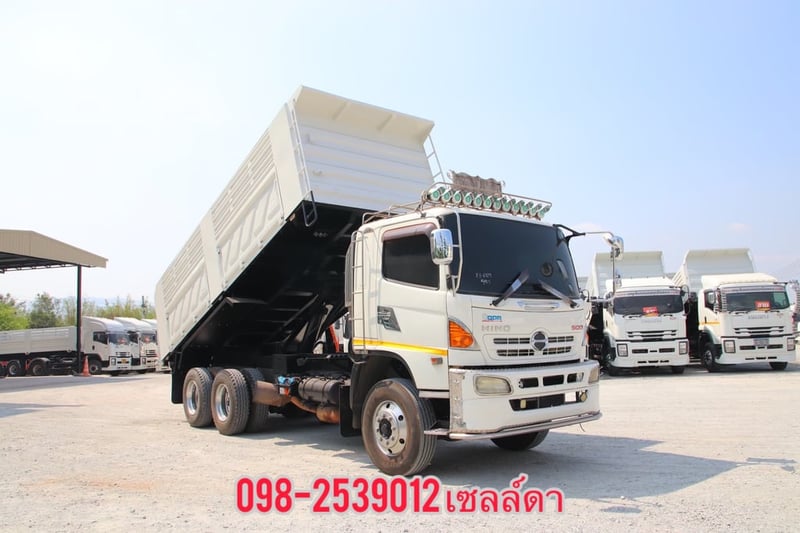สิบล้อดั้มพ์  HINO FM1A 344แรง ปี 57(6379)