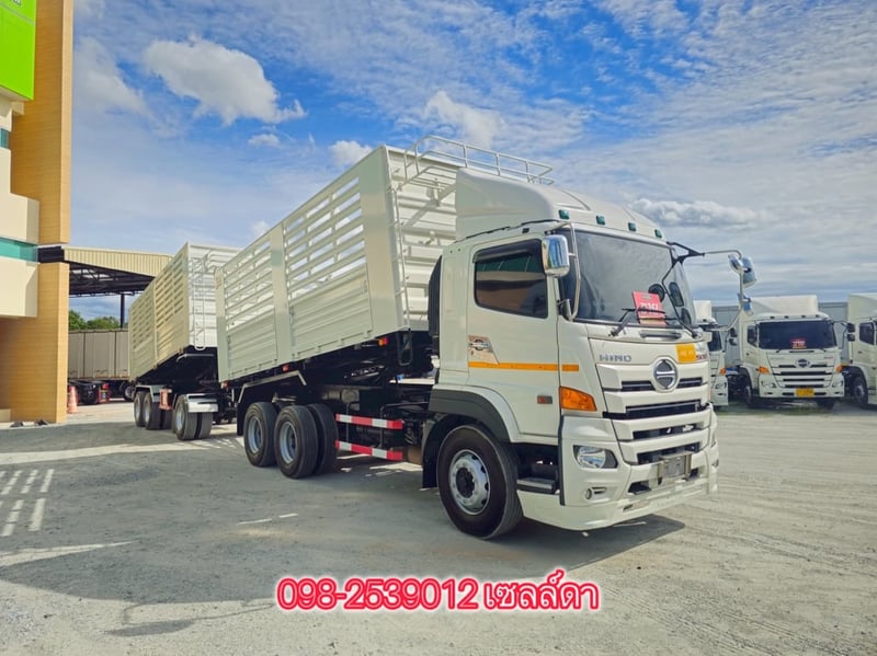 👉 สิบล้อดั้มพ์ HINO FM1A 344 แรง ปี 2566 (7371,9338)