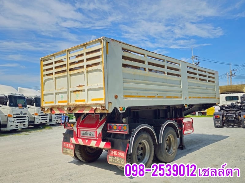 หางเซมิดั้มพ์ สองเพลา อู่เดอะซัน ปี 2566 (3395)