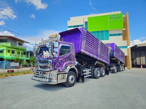 สิบล้อดั้มพ์ ISUZU FXZ 360 แรง ปี 2566(9107,9108) สิบล้อดั้มพ์ ISUZU FXZ 360 แรง ปี 2566(9107,9108)