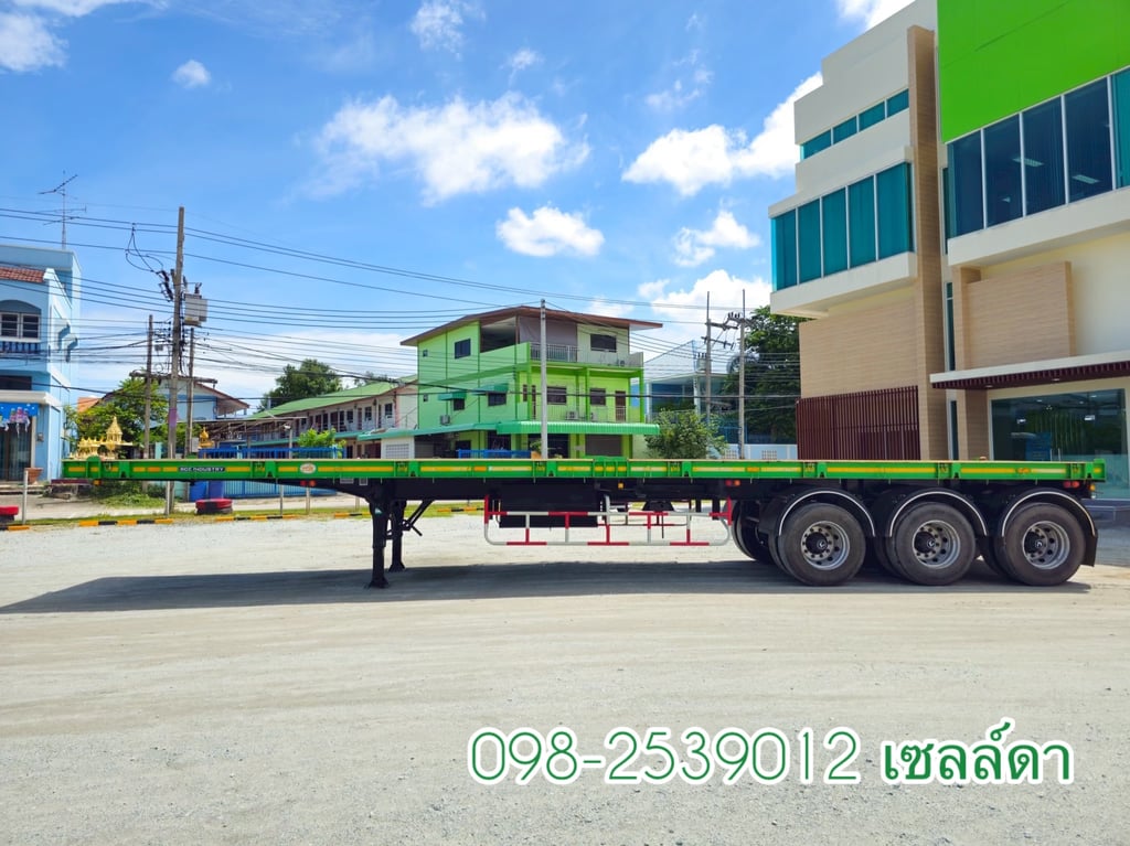 หางพื้นเรียบ สามเพลา อู่ RCK ปี 2566 (5612) หางพื้นเรียบ สามเพลา อู่ RCK ปี 2566 (5612)