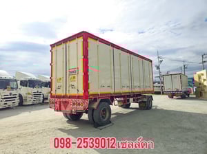 หางพ่วงตู้สิบบาน สองเพลา อู่ ปิติ ปี 2565(3634)