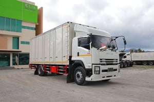 🔥หกล้อตู้สิบบาน ISUZU FTR 240 แรง ปี 2561(0510) 🔥หกล้อตู้สิบบาน ISUZU FTR 240 แรง ปี 2561(0510)