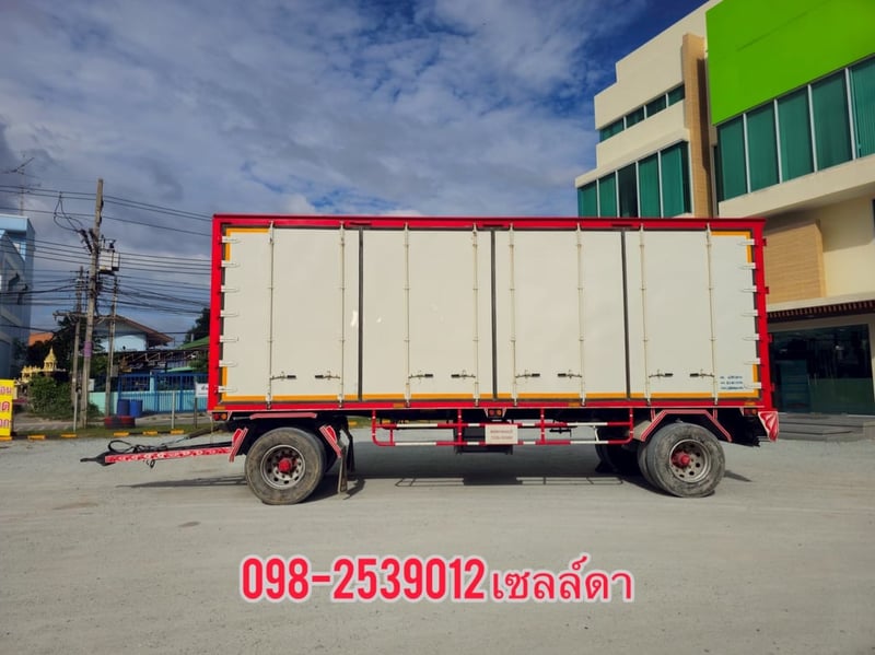  หางพ่วงตู้สิบบาน สองเพลา อู่ ปิติ ปี 2565(3634)