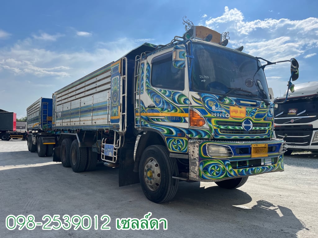 แม่ลูก 344 แรงม้า ปี 56 อู่สหกิจ Hino FM1A344 ปี56 (3163,3164) แม่ลูก 344 แรงม้า ปี 56 อู่สหกิจ Hino FM1A344 ปี56 (3163,3164)