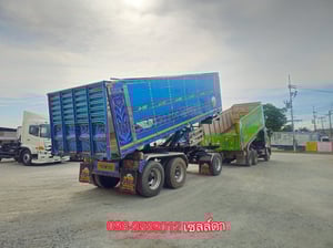 💥ลดกระหน่ำต่ำกว่าทุน💥 Vายตัดราคาพิเศษ ทั้งพ่วง  Sาคา 2,490,000 บาท  💚สิบล้อดั้มพ์พ่วง Hino FM1A  344 แรง ปี 66 ลูกปี 65 (5902,2075)