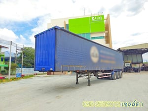 🔥 ราคาตามสภาพ 740,000 บาท🔥 หางตู้ผ้าใบ สามเพลา อู่สามมิตร ปี 2565(0160)