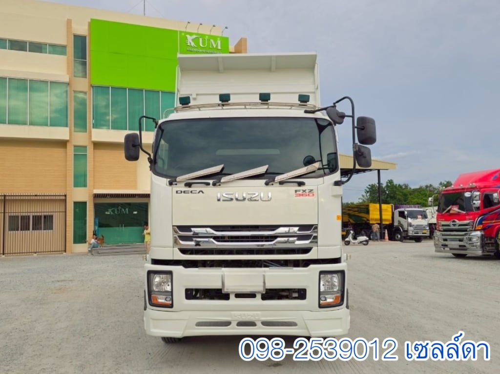 สิบล้อดั้มพ์สามมิตแท้ ISUZU FXZ 360 แรง ปี 2565(3843,3844) สิบล้อดั้มพ์สามมิตแท้ ISUZU FXZ 360 แรง ปี 2565(3843,3844)