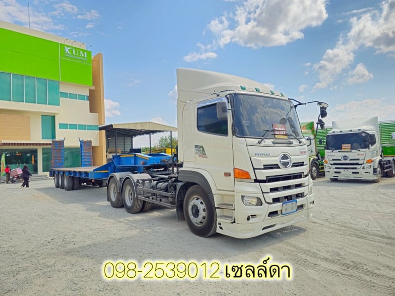 HINO FM 344แรงม้า รถบรรทุก 10ล้อ หัวลาก เฉพาะหัว ปี2020 (8153,9737)
