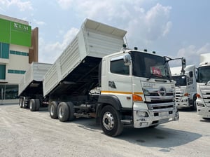 🔥ฟรีเก็บงานให้ 🔥ฟรียางใหม่ 2เส้น สิบล้อดั้มพ์ HINO  FM1A 344 แรง ปี 2560(2539,3778)