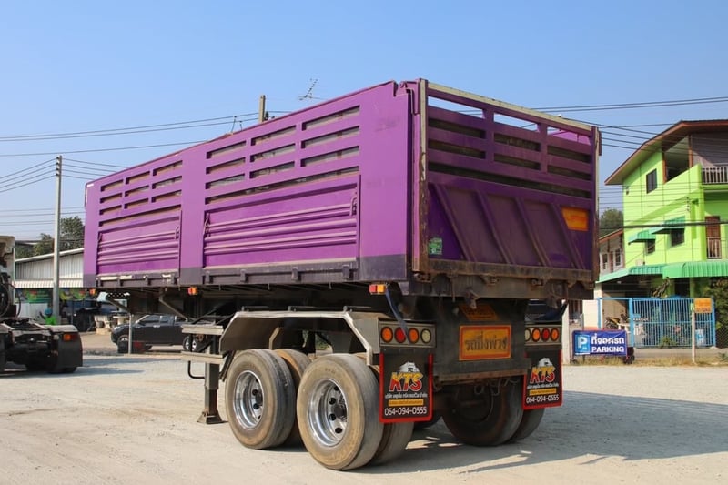 หางเซมิดั้มพ์ สองเพลา อู่เพชรรัตน์นำกิจเจริญ ปี 2566 (9819)