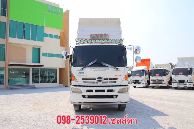 สิบล้อดั้มพ์  HINO FM1A 344แรง ปี 57(6379)
