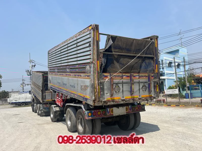 สิบสองล้อดั้มพ์ ISUZU FYH 360 แรง ปี 2555 (0856,0857)