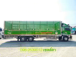 สิบล้อคอกสแตนเลส   HINO FL8J 260 แรง ปี 2566(5115)