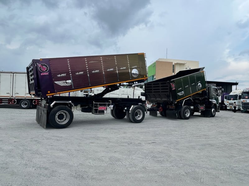 หกล้อดั้มพ์ ISUZU FTR 240 แรง ปี 2565(5403,5404) หกล้อดั้มพ์ ISUZU FTR 240 แรง ปี 2565(5403,5404)
