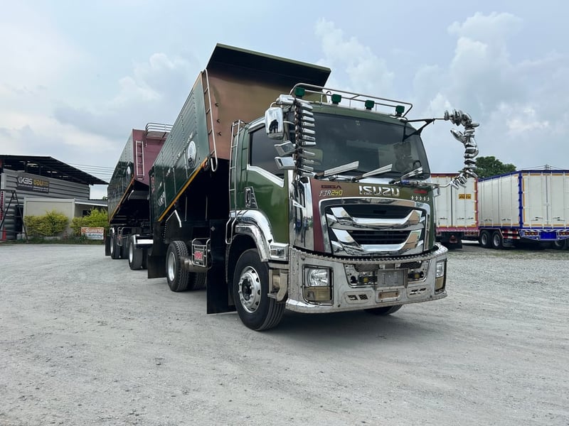 หกล้อดั้มพ์  ISUZU FTR 240 แรง ปี 2565(5403,5404)