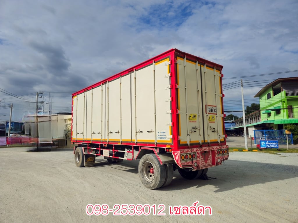 👉หางพ่วงตู้สิบบาน สองเพลา อู่ ปิติ ปี 2565(3634)