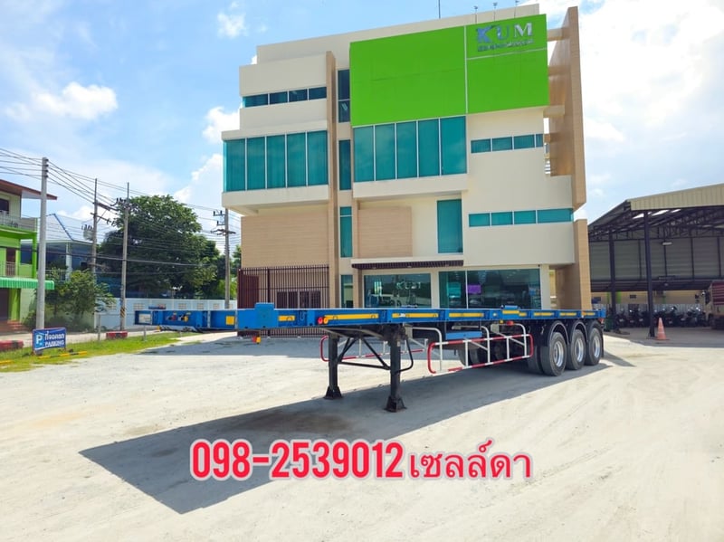 หางพื้นเรียบ สามเพลา อู่ WAFA ปี 2565(5439) หางพื้นเรียบ สามเพลา อู่ WAFA ปี 2565(5439)