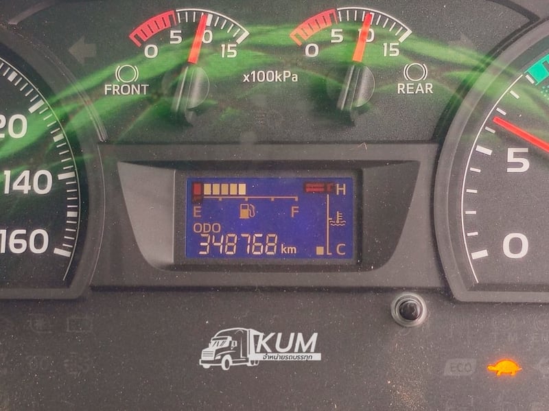 สิบล้อดั้มพ์ HINO  FM1A 344 แรง ปี 2560(2539)