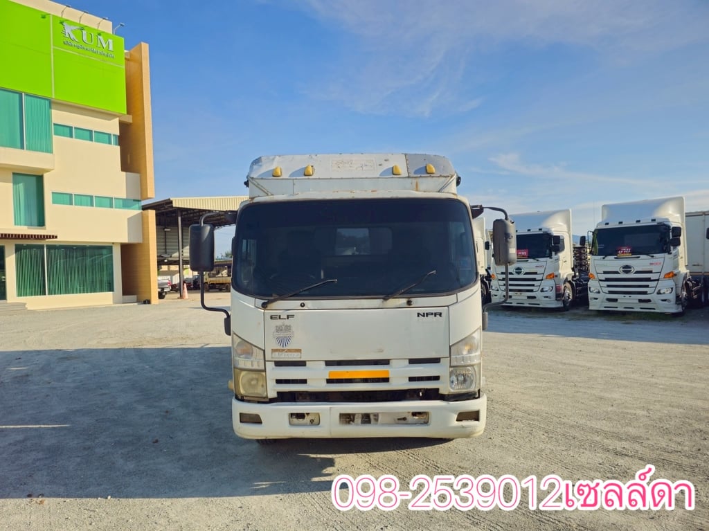 🚨หกล้อโดยสาร ISUZU  NPR 150 แรง ปี 2554(6452)